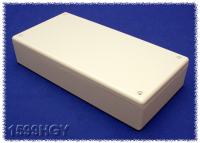 1599HGY (1599 Series Enclosures - Hammond) - Grey - 220mm x 110mm x 44mm - ABS Plastic - IP54