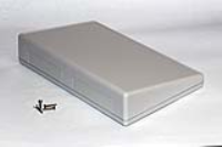 1599KSTSGY (1599T Series Enclosures - Hammond) - Grey - 140mm x 220mm x 46/21mm - ABS Plastic - IP54