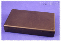 1599RFIKBK (1599RFI Series Enclosures - Hammond) - Black - 220mm x 140mm x 41mm - ABS Plastic - IP54