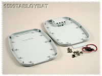 1599TABLGYBAT (1599TAB Series Enclosures - Hammond) - Grey - 240mm x 190mm x 30mm - ABS Plastic - IP54