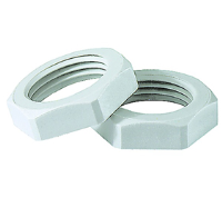 207 PG (Hexagonal locknut PA7035 PG7 Material - Polystyrene - Hylec APL Electrical Components)