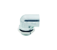 21.016 LF (Elbow cable gland PG16 long connecting thread with locknut, thread length 11.4 - Hylec APL Electrical Components)