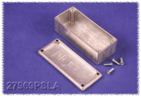 27969PSLA (Eddystone Series Enclosures - Hammond) - Natural - 92mm x 38mm x 31mm - Die Cast Aluminium - IP54