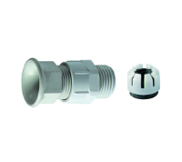 28.707 PA (Bell mouth krallen cable gland PA7035 PG7 thread length 8 min/max cable dia 4-6 - Hylec APL Electrical Components)