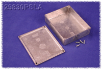 29830PSLA (Eddystone Series Enclosures - Hammond) - Natural - 120mm x 95mm x 34mm - Die Cast Aluminium - IP54