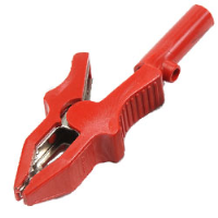 307-0500 (Large Insulated Crocodile Clip - Deltron Components)