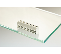 31001102 (2 Pole horizontal screw PCB terminal block 5mm pitch 13A 125V - Hylec APL Electrical Components)