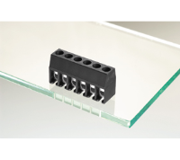 31003105 (5 Pole horizontal screw PCB terminal block 5mm pitch 24A 250V - Hylec APL Electrical Components)