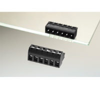 31049105 (5 Pole vertical screw female plug terminal block 5mm pitch 13.5A 320V - Hylec APL Electrical Components)