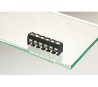 31101102 (2 Pole horizontal screw PCB terminal block 5.08mm pitch 13A 125V - Hylec APL Electrical Components)