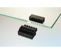 31113107 (7 Pole horizontal screw female plug terminal block 3.81mm pitch 9A 160V - Hylec APL Electrical Components)