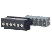 31114102 (2 Pole horizontal screw female plug terminal block 3.81mm pitch 11A 130V - Hylec APL Electrical Components)
