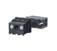 31214202 (2 Pole horizontal screw female plug terminal block 10.16mm pitch - Hylec APL Electrical Components)