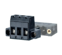 31251202 (2 Pole vertical screw female plug terminal block 10.16mm pitch 13.5A 630V - Hylec APL Electrical Components)