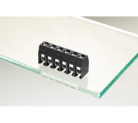 31271103 (3 Pole horizontal screw PCB terminal block 5mm pitch 15A 250V - Hylec APL Electrical Components)