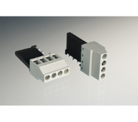31385102 (2 Pole horizontal screw PCB terminal block 5mm pitch 250V - Hylec APL Electrical Components)