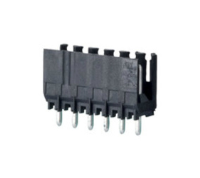 31528106 (6 Pole vertical pin headers 3.5mm pitch 10A 130V - Hylec APL Electrical Components)