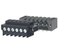31533102 (2 Pole horizontal screw female plug terminal block 3.5mm pitch 10A 130V - Hylec APL Electrical Components)