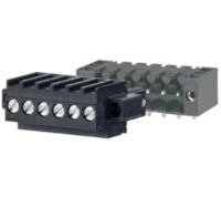 31534102 (2 Pole horizontal screw female plug terminal block 3.5mm pitch 10A 130V - Hylec APL Electrical Components)