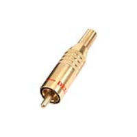 320-0000 (Professional Phono Plug Gold Shell - Deltron Components)