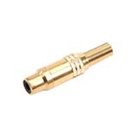 341-0000 (Professional Phono Line Socket Gold Shell - Deltron Components)