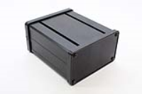 431609 (Sink-Box Series Enclosures - Hammond) - Black - 100mm x 90mm x 51mm - Aluminium - IP54