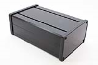 431621 (Sink-Box Series Enclosures - Hammond) - Black - 165mm x 105mm x 60mm - Aluminium - IP54
