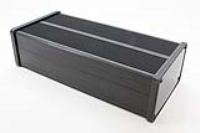 431622 (Sink-Box Series Enclosures - Hammond) - Black - 225mm x 105mm x 60mm - Aluminium - IP54