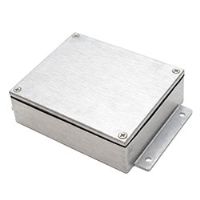 456-0050 (IP66 Series Flanged Enclosures - Deltron) - Natural - 171.8mm x 120.8mm x 55.9mm - ADC12 - IP66