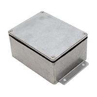 483-0040 (IP68 Series Flanged Enclosures - Deltron) - Natural - 114.7mm x 63.7mm x 55.9mm - ADC12 - IP68