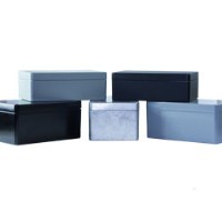 487-221209B-66 (IP66 Heavy Duty Series Enclosures - Deltron) - Blue - 220mm x 120mm x 90mm - LM2/LM24 - IP66