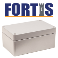 489-040503-66 (IP66 Fortis Series Enclosures - Deltron) - Natural - 45mm x 50mm x 30mm - GD-AlSi12 - IP66