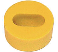 600012700 (Slot hole yellow grommet reducer insert - Hylec APL Electrical Components)
