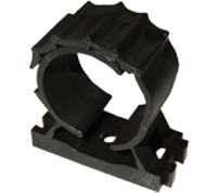 6000302CC (Black panel mounting clip - Hylec APL Electrical Components)