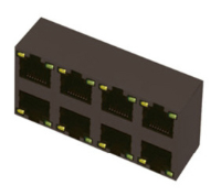 AJT36L8883-090 (RJ45 LED Unshielded - Hylec APL Electrical Components)