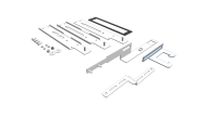 AKU (Flange Disconnect Operator Adaptor Kits - Hammond Manufacturing)