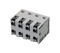 AST0980204 (2 Pole horizontal spring PCB terminal block 7.62mm pitch 15A 750V - Hylec APL Electrical Components)