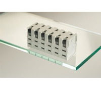 AST1080204 (2 Pole vertical spring PCB terminal block 7.62mm pitch 16A 500V - Hylec APL Electrical Components)