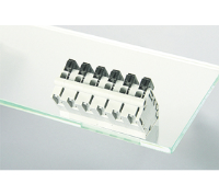 AST1770204 (2 Pole 60 degree spring PCB terminal block 7.5mm pitch 16A 500V - Hylec APL Electrical Components)