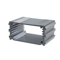 B1-120SI (Series 1 Extruded Aluminium Enclosures - Box Enclosures Ltd) - Silver - 120mm x 63.5mm x 30mm - Aluminium