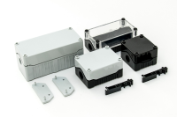 BO4DBG (BO4 Series IP67 Enclosures with Deep Base (78mm) - BCL Enclosures) - Black / Grey - 80mm x 172mm x 78mm - ABS Plastic - IP67