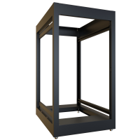 C2F193531BK1 (C2 Series Modular Equipment Storage Rack Cabinet - Hammond Manufacturing) - 20U 19W 31.5D C2 Frame (Black)