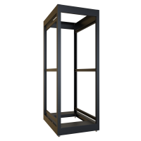 C2F195631BK1 (C2 Series Modular Equipment Storage Rack Cabinet - Hammond Manufacturing) - 32U 19W 31.5D C2 Frame (Black)