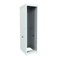 C2RR197831LG1 (C2RR Series Equipment Storage Rack Cabinet - Hammond Manufacturing) - 45U 31.5D C2RR Rapid Rack