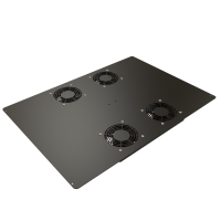 C2T1936F4BK1 (C2TF Series Fan Top Panel - Hammond Manufacturing) - 400CFM 19 X 36 FAN TOP BLACK