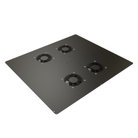 C2T2436F4BK1 (C2TF Series Fan Top Panel - Hammond Manufacturing) - 400CFM 24X36 FAN TOP BLACK