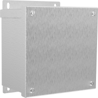 C3R10104ESCNKAL (C3RESCNKAL Series Type 3R Aluminium Junction Box - Hammond Manufacturing) - Natural Finish - 254mm x 254mm x 102mm