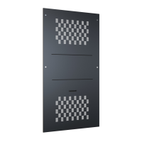 C4SP7742VBK1 (C4 Series Modular Server Rack Cabinet - Hammond Manufacturing) - C4 VENT SIDE PANEL 77X42 PAIR