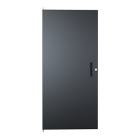 CDF1942SBK1 (CDF Series C2 Doors - Hammond Manufacturing) - 24U Solid Door for C2 Frame