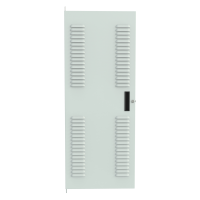 CDF1949LLG1 (CDF Series C2 Doors - Hammond Manufacturing) - 28U Louvered Door for C2 Frame